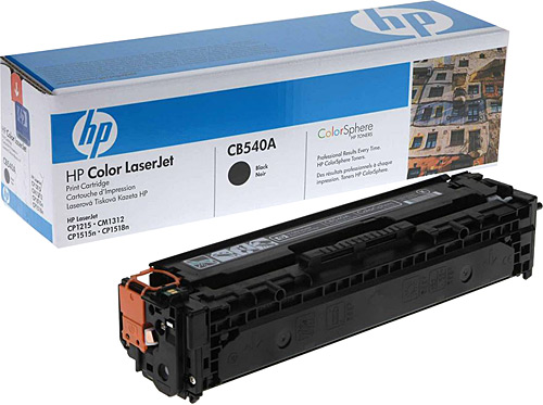 HP CB540a (125A) Black Siyah Toner Dolumu