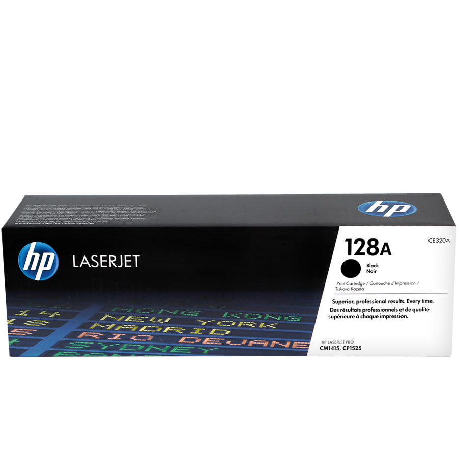 HP CE320a (128A) Black Siyah Toner Dolumu